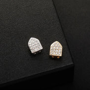 Custom Iced Out Single Tooth VVS1 Moissanite Diamond Grillz