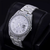Moissanite Diamond Iced Out Automatic Watch