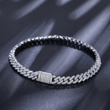 Moissanite Diamond Cuban Link Luxury Bracelet