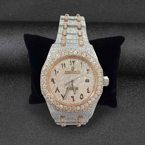Automatic D Color Moissanite Classic Watch For Men's