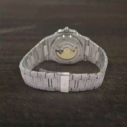 Customize Moissanite Iced Out Handcrafted Fashion Watch