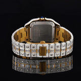 Rain Bow Roman Number Moissnaite Luxury Watch
