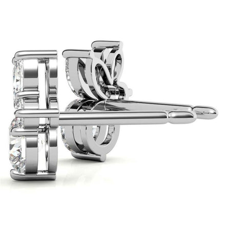 Premium Round & Marquise Moissanite Stud Earrings
