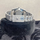 Fully Iced Out Datejust VVS1 Moissanite luxury Watch