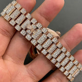 Day Date Automatic Moissanite Luxury Men's Watch