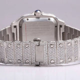 Lab Created Moissanite Iced Out Watch For Him