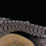Full Iced Out Moissanite Bust Down Luxury Watch Gift For Men's