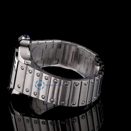 Automatic Blue Color Dial Hip Hop Luxury Watch