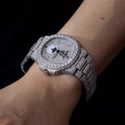 Affordable Luxury Moissanite Diamond Men's Watch