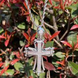 Hollow Shape Luxury Moissanite Diamond Pendant