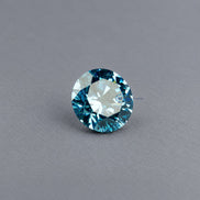 Round Cut Blue Lab Grown Diamond, Eco Friendly CVD Loose Diamond