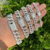 Iced Out Moissanite Diamond Luxury Men's Bracelet