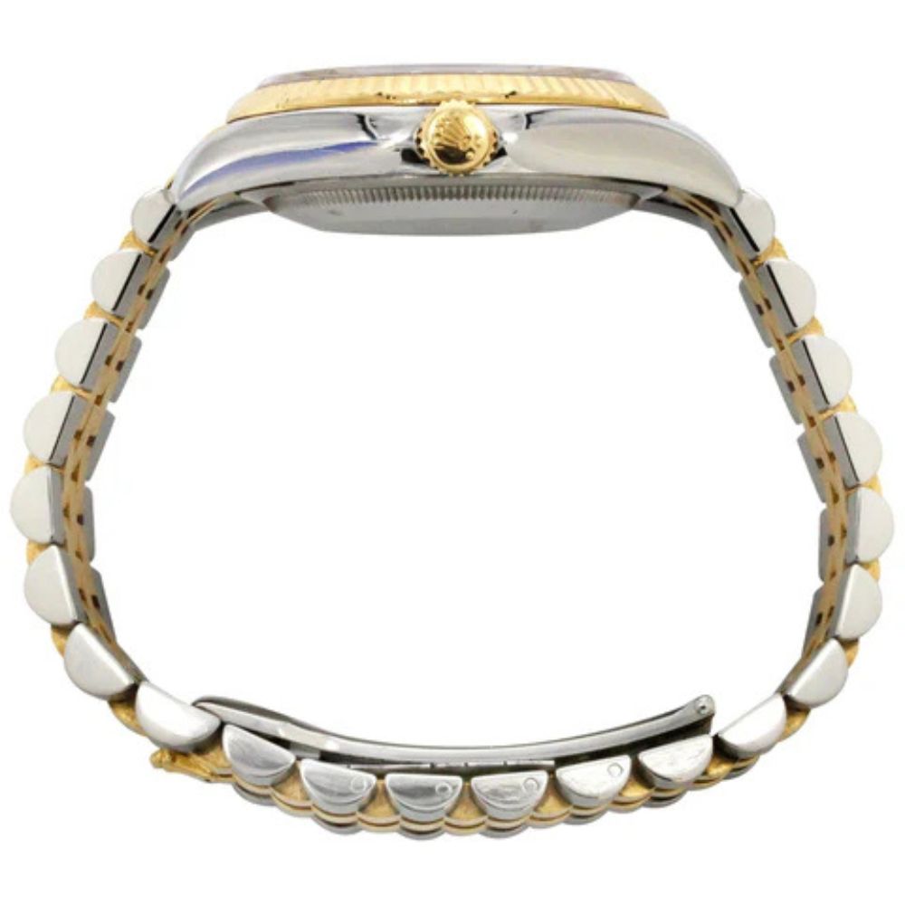 Shiny And Elegant Handmade Moissanite Watch For Men's