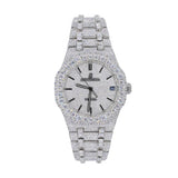 Stainless Steel Iced Out VVS1 Moissanite Handmade Custom Watch