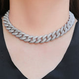 D Color Moissanite Diamond Hip Hop Cuban Chain