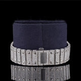 Rainbow Colored Roman Numeric VVS1 Moissanite Watch