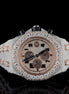 Automatic Chrono Dial Moissnaite Watch For Men's