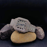 Full Iced Out Automatic D Color Moissanite Watch For Men's