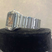 Stainless Steel Brown Dial Luxury Watch Gift For Men's