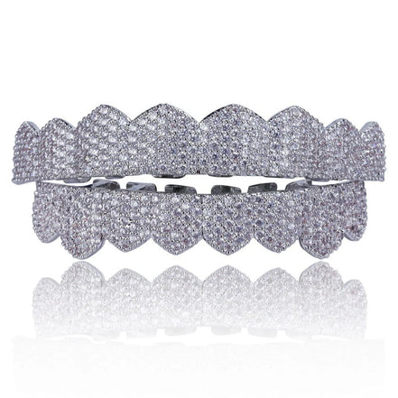 Round Cut Moissanite Diamond Grillz For Men's / Women