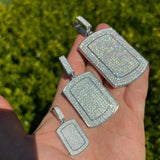 D Color Moissanite Diamond Iced Out Men's Pendant