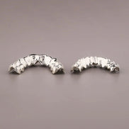 925 Silver Moissanite Luxury Iced Out Grillz For Men's & Women