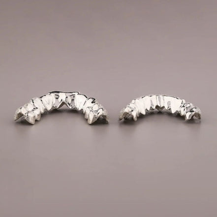 925 Silver Moissanite Luxury Iced Out Grillz For Men's & Women