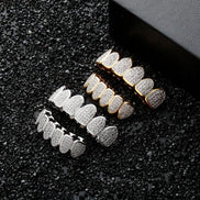 6 On 6 Moissanite Diamond Grillz