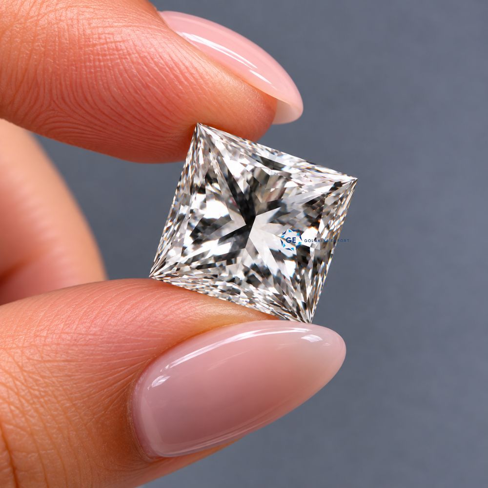 Princess Cut Lab Grown Diamond, IGI Certified Diamond