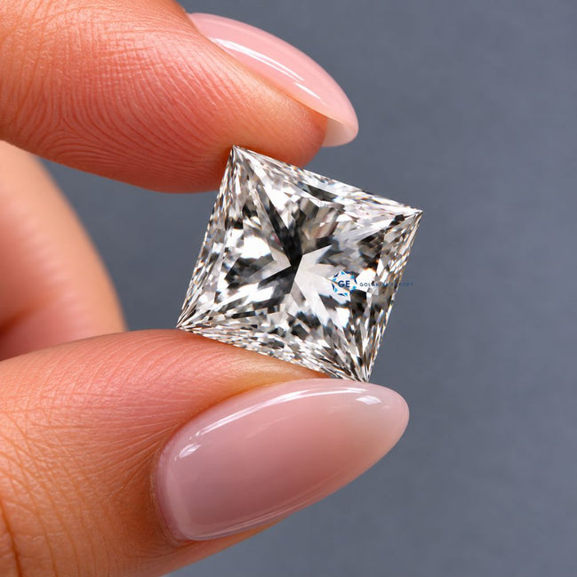 Princess Cut Lab Grown Diamond, IGI Certified Diamond