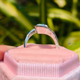 3CT Pear Cut Lab Grown Diamond Solitaire Unique Wedding Ring