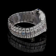 Automatic Fully Iced Out Moissanite Diamond Customize Watch