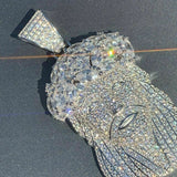 Moissanite Iced Out Jesus Hip Hop Pendant