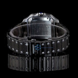 Blue Color Moissanite Diamond Wrist Luxury Watch
