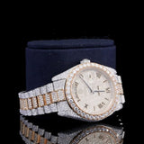Day Date Moissanite Diamond Luxury Watch