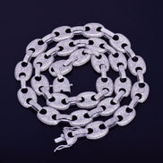 Hip Hop Style G Link Moissanite Luxury Chain For Him