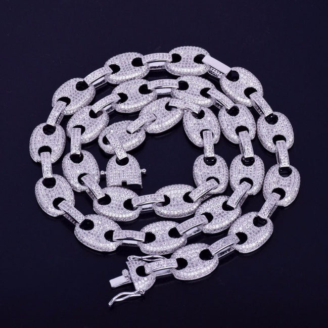 Hip Hop Style G Link Moissanite Luxury Chain For Him