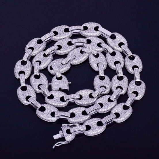 Hip Hop Style G Link Moissanite Luxury Chain For Him