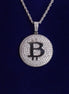 Colorless Moissanite 925 Sterling Silver Pendant For Men's
