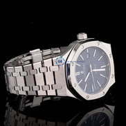Blue Dial Elegant Luxury Men's Wrist Watch