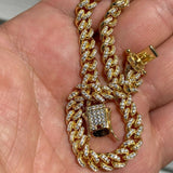 Daily Wear Moissanite Diamond Yellow Tone Men's Bracelet