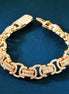 Byzantine Hip Hop Luxury Moissanite Men's Bracelet