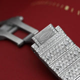 Dual Tone Moissanite Luxury Watch For Men's