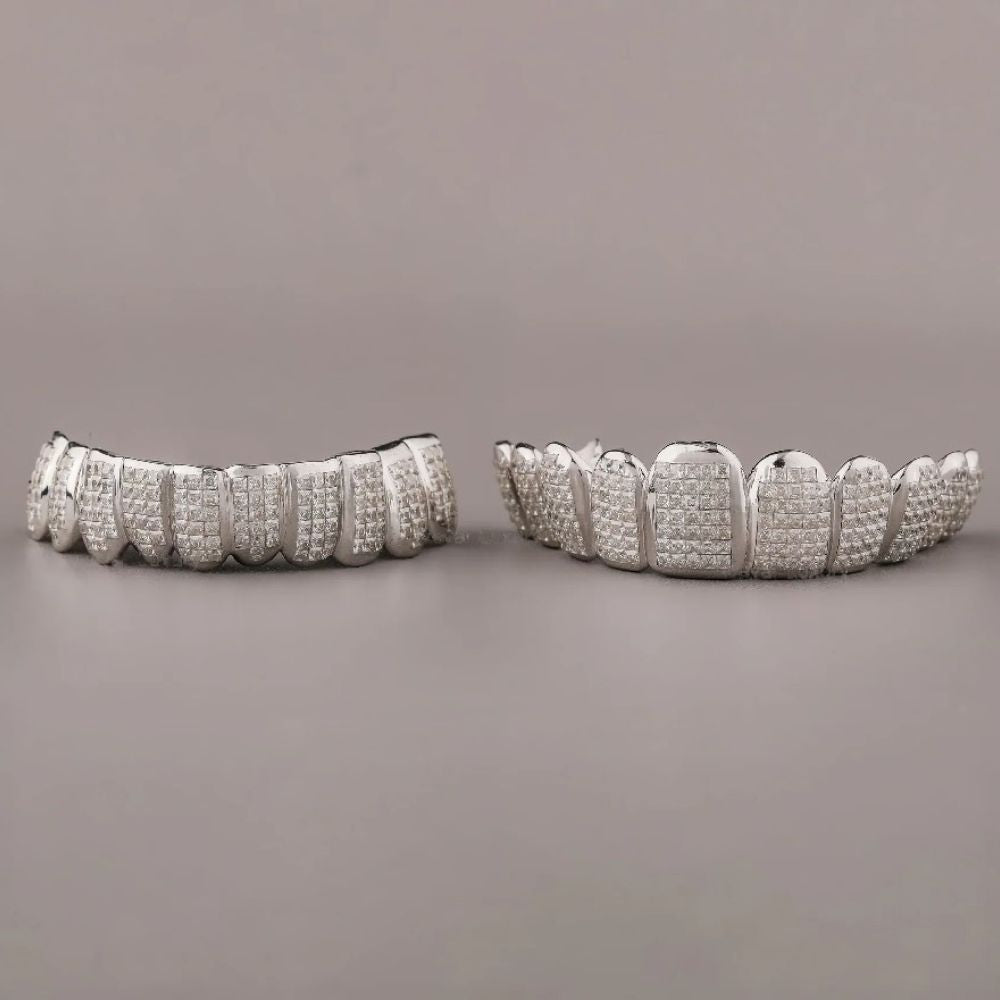 Colorless Moissanite Custom Hip Hop Grillz