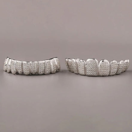 Colorless Moissanite Custom Hip Hop Grillz