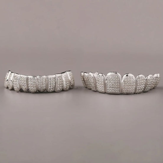 Colorless Moissanite Custom Hip Hop Grillz