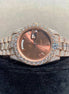 Drown Dial Full Rose Dat Date Luxury Watch For Men's