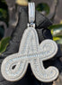 Customize Name Letter Pendant For Men's / Women's