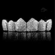 Handcrafted luxury Hip Hop Moissanite Diamond Grillz