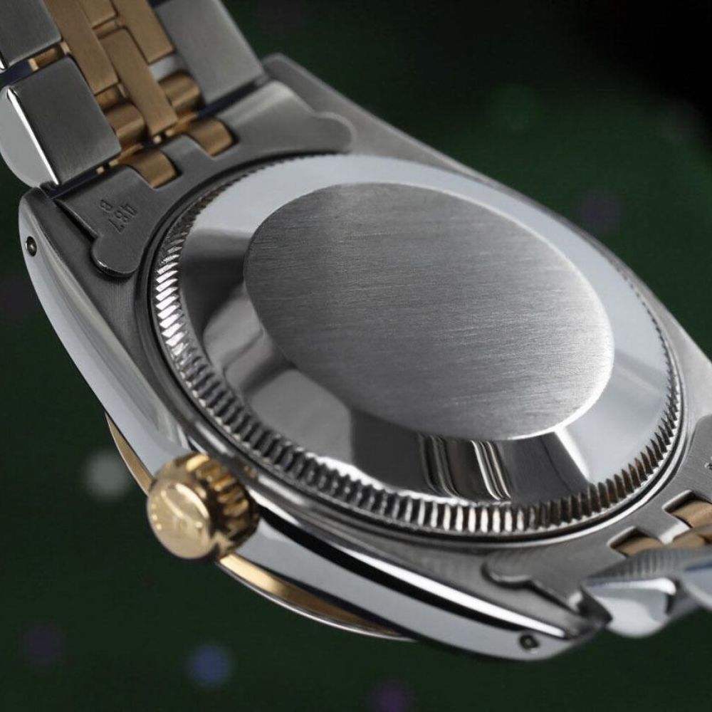 Datejust White Roman Dial Custom Moissanite Watch